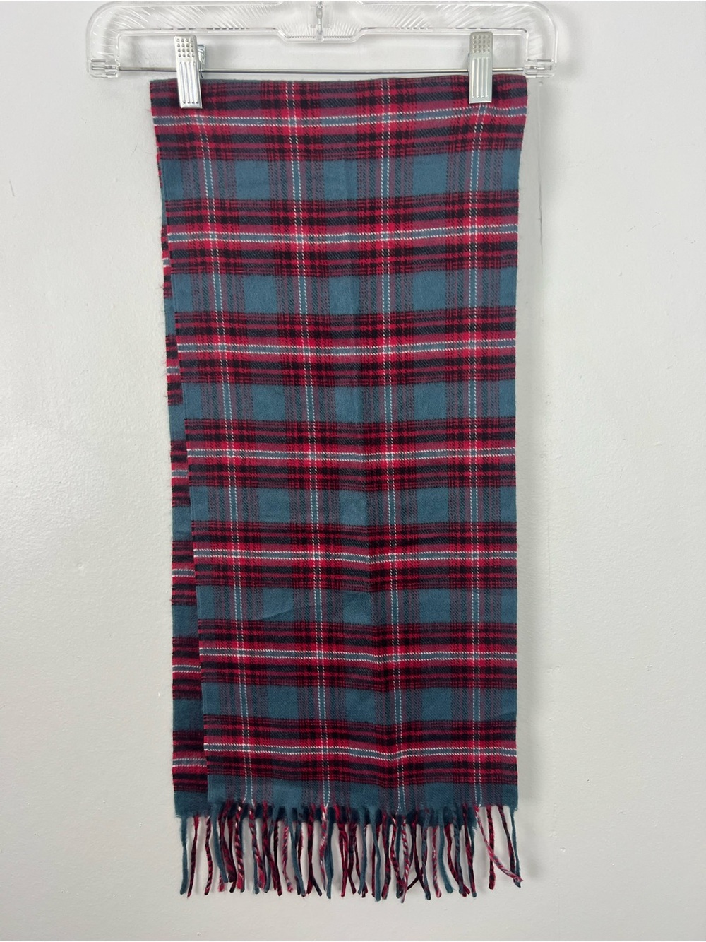 Christian Dior Cashmaire Plaid Scarf